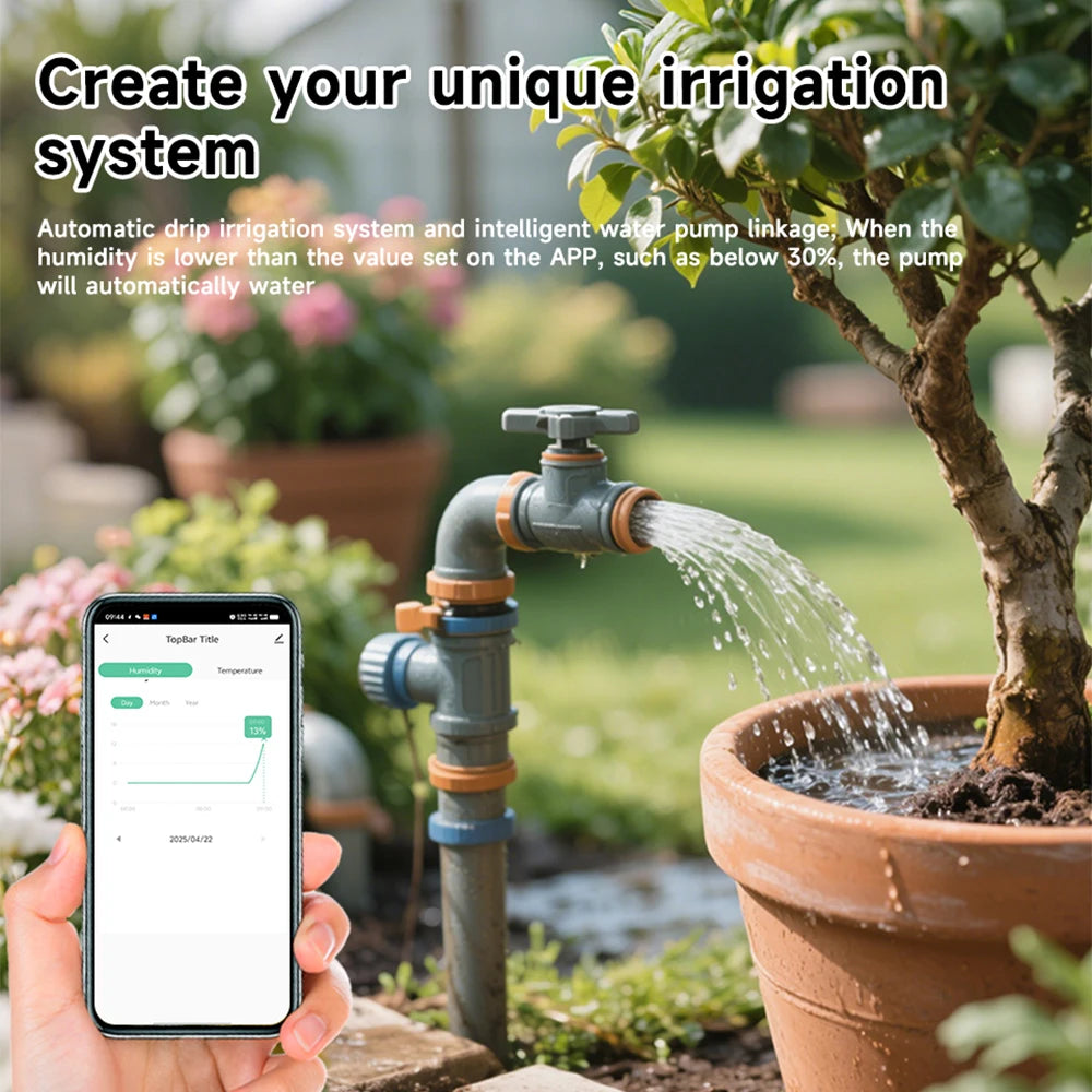 Slimme Plant Sensor WiFi | Nooit Meer een Verdorde Plant